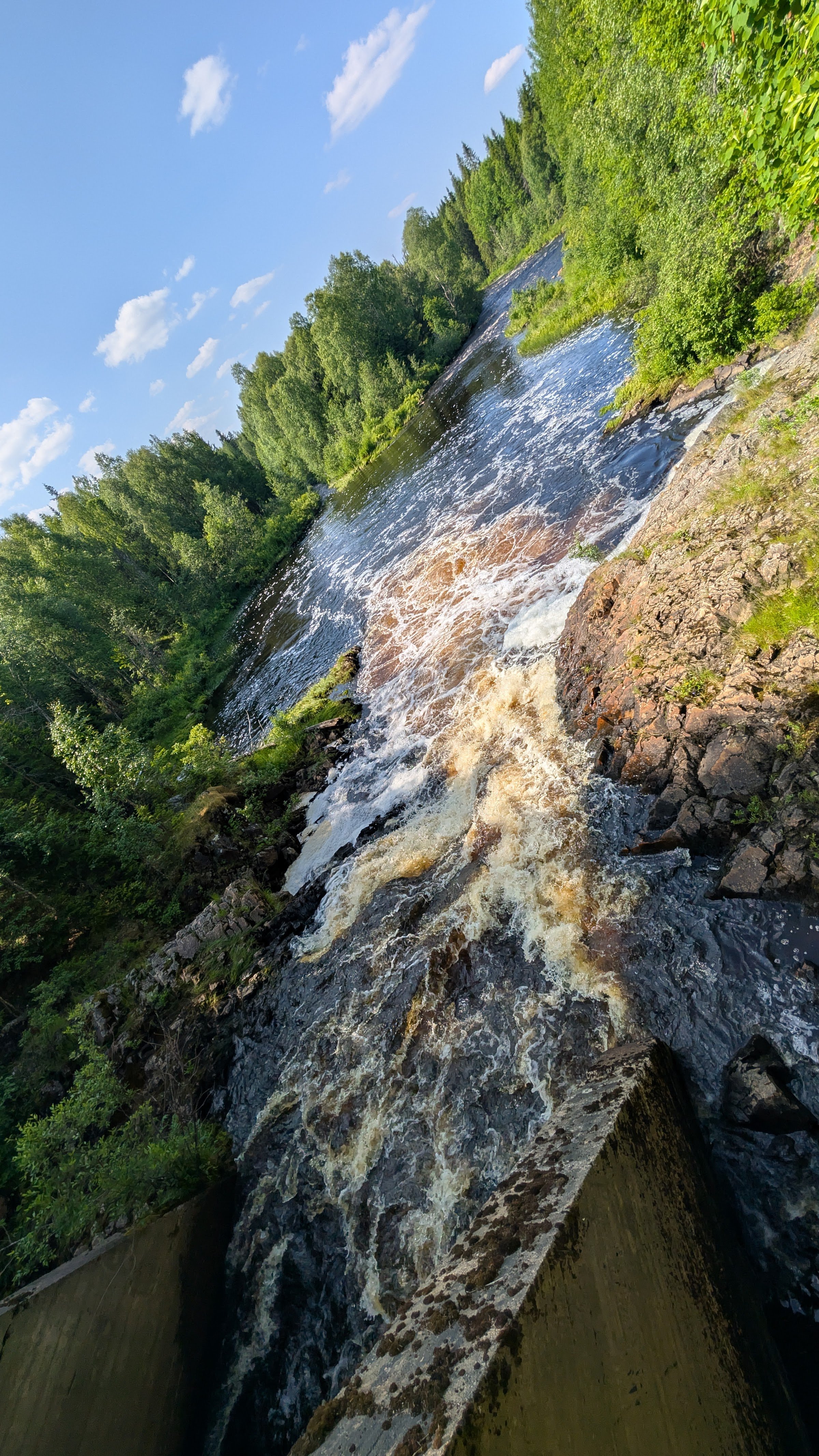 Myllyköngäs Waterfall